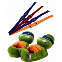 Turtles - 3D Hausschuhe (2x 35-37, 2x 32-34)