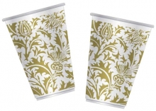 Royal Flower - Pappbecher 200ml (8 Stck)
