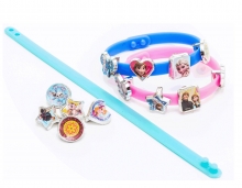 Disney - Frozen / Die Eisknigin Charmarmbnder aus Gummi - 21 tlg.