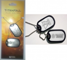 Titanfall Combat Certified Pilot Dog Tag