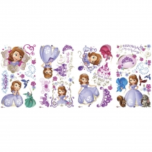 Sofia the First - Wandtattoo 37 Elemente (4 Stck)