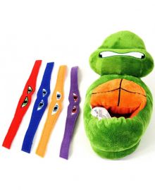 Turtles - 3D Hausschuhe (2x 35-37, 2x 32-34)
