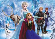 Frozen / Die Eisknigin  - Brilliant Puzzle - 104 Teile