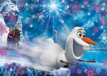 Frozen / Die Eisknigin 3D Puzzle 104 Teile Puzzle (3 Stck)