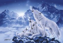 1000 Teile Puzzle High Quality Collection Wolfsrudel