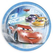 Cars Ice - Pappteller 8 Stk. ca. 23cm.
