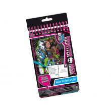 Monster High - Samt-Postkarten Set