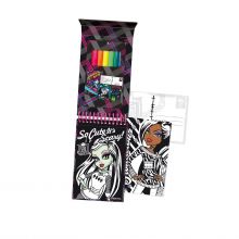 Monster High - Samt-Postkarten Set