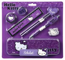 Hello Kitty - Schulset, 8-teilig