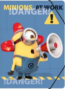 Minions - Gummizugmappe A4 (12 Stck)
