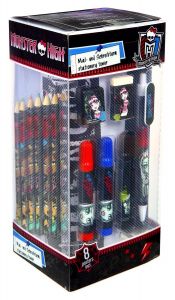 Monster High - Mal- und Schreibturm, 25-teilig