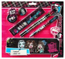 Monster High - Schulset, 8-teilig (6 Stck)
