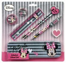 Minnie Mouse - Schulset, 8-teilig (6 Stck)