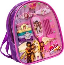 Mia and Me - Haarschmuck im Plastikrucksack: 6 Zpfchenhalter, 2 Haarklippchen, Kamm und Spiegel 15x6x18 cm