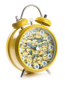 Minions - Wecker 8 cm in Geschenkpackung