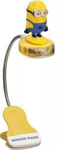 Minions - Leselampe mit Clip und 3D-Figur 30 cm in Blisterpackung