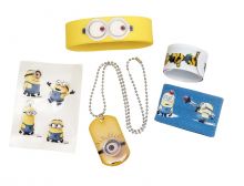 Minions - Accessoiresset - 5 tlg. in Geschenkpackung 18,5x2,5x25,5 cm