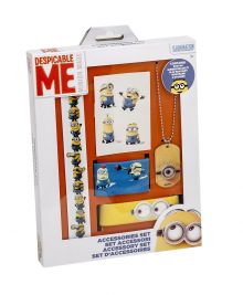 Minions - Accessoiresset - 5 tlg. in Geschenkpackung 18,5x2,5x25,5 cm
