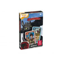 ASS - Dragons / Drachenzhmen leicht gemacht Spielkarten Quartett