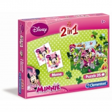 Minnie Edukit 2 in 1 (Memo & Puzzle)