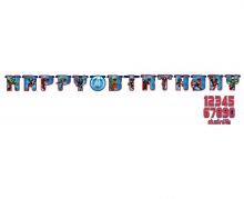 Marvel's Avengers - 1 Stk Partykette (10 VE = 10 Stk)