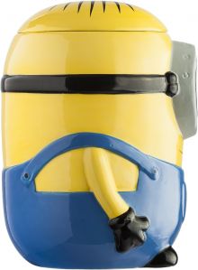 Minions Keksdose in Keramik in Geschenkpackung 15x15x24cm