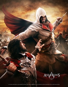 Assassins Creed Wallscroll / Wand-Schriftrolle Death from Above