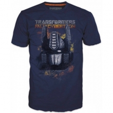 Transformers Fall of Cybertron T-Shirt Optimus Fire