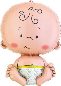 Welcome Baby Supershape Balloon 41x56cm