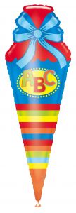 German Messages - ABC Schultte Supershape Balloon XL 25x76cm