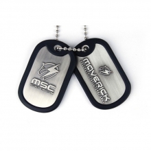 Metal Gear Rising - Dog Tags Maverick Logo
