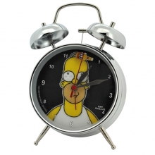 The Simpsons - Wecker mit Wackelbild 