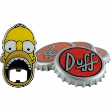 The Simpsons - Untersetzer mit Flaschenffner 