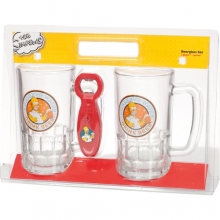 The Simpsons - 2 Bierhumpen mit ffner im Set 