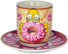Die Simpsons - Tasse & Unterteller - 
