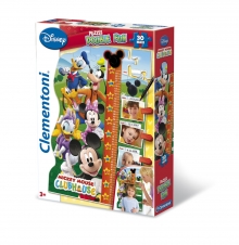 Mickey Mouse Club House - Double Fun Puzzle - 30 Teile