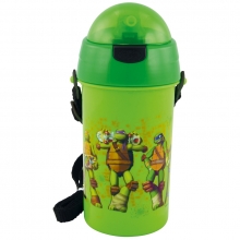 Turtles - Trinkhalmflasche - 400 ml