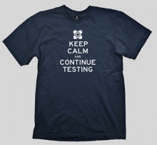 Portal 2 T-Shirt Keep Calm & Continue Testing