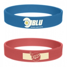 Team Fortress Silikon Armband Sortiment RED & BLU Thekendisplay (24 Stck)