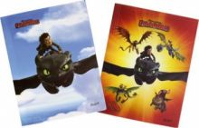 Dragons - Gummizugmappe/Dreiklappenmappe A4 (6 Stk)