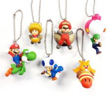 Tomy Super Mario Anhnger sortiert(12Stk)