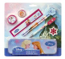 Frozen - Schreibgeschenk Schul Set, 8-teilig