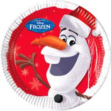 Disney Frozen / Olaf - Pappteller 23 cm, 8 Stck