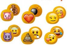 Emoji -Knautschball (6 Stck sortiert)