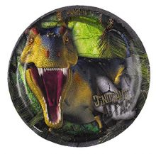 Dinosaurier - 8 Stk. kleine Partyteller (10 VE = 80 Stk.)