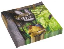 Dinosaurier - 20 Stk. Servietten (10 VE = 200 Stck.)