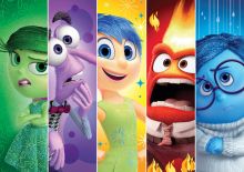 Alles steht Kopf / Inside out - 104 Teile Maxi Puzzle