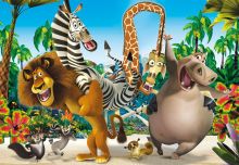 Madagaskar - 24 Teile Maxi Puzzle