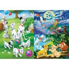 Disney classic - 3 x 48 Teile Puzzle