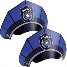 Polizei - 8 Stk. Partyhtchen (10 VE =80 Stk.)